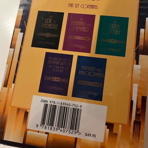 NWT F. Scott Fitzgerald Collection Box Set - Picture 2 of 6